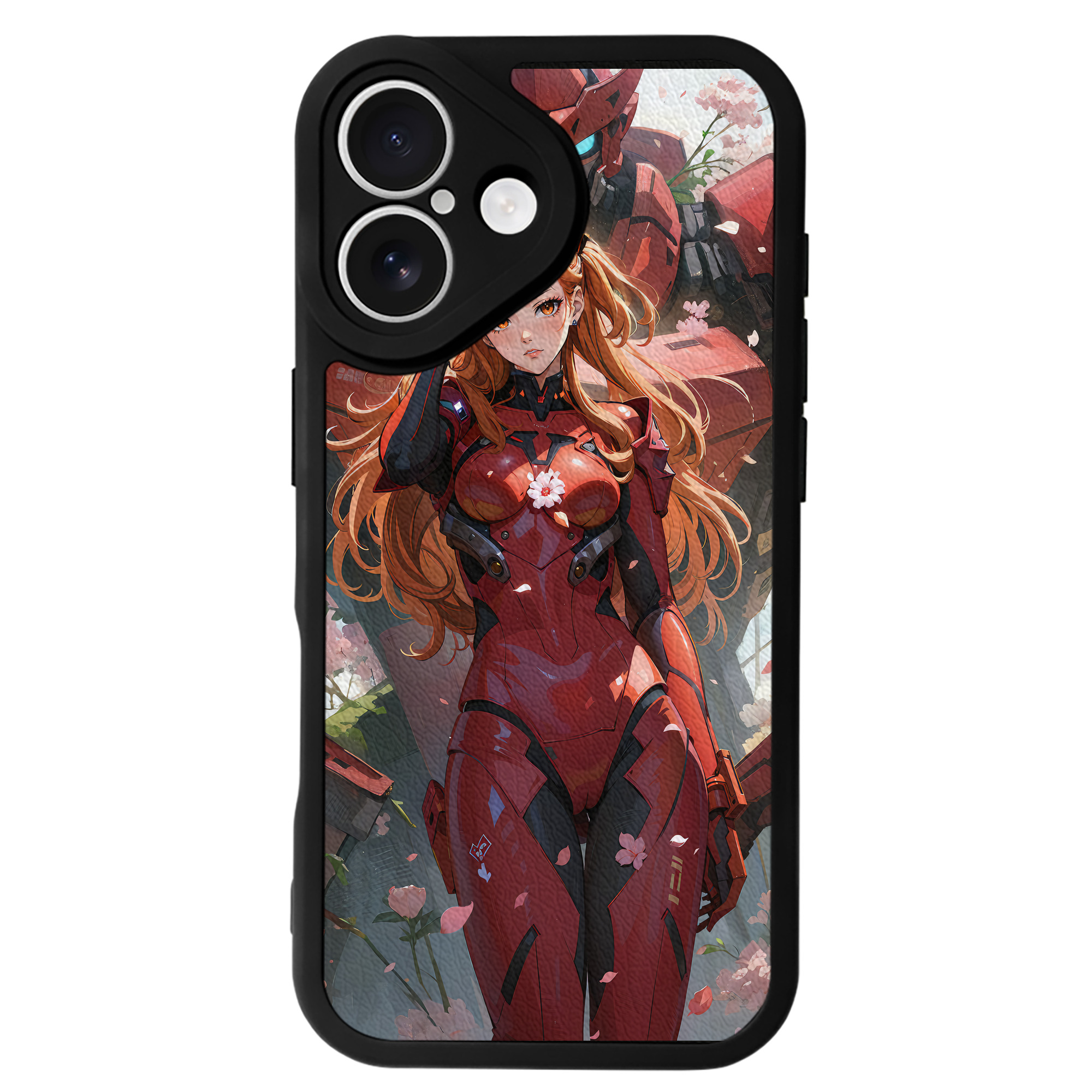 （画像用） EVA 新世紀エヴァンゲリオン 【iPhone 16シリーズ対応】シリコンスマホケース（レザー調） 材質：シリコン